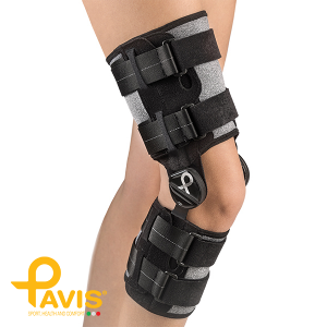 파비스 053 무릎 십자인대 측부인대 보호대 부목 각도조절 의료기기